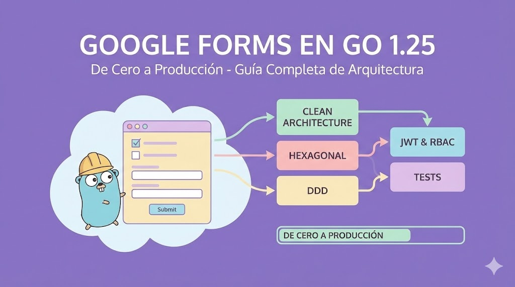 Google Forms en Go: De Cero a Producción - Guía Completa de Arquitectura