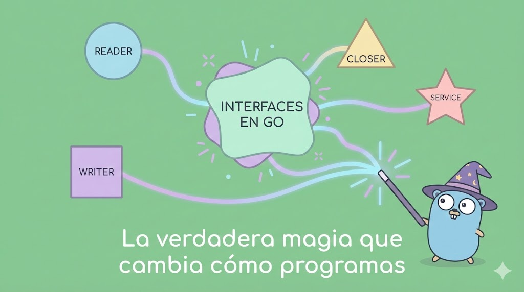 Interfaces en Go: La verdadera magia que cambia cómo programas