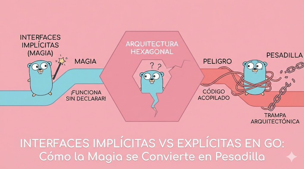 Interfaces Implícitas vs Explícitas en Go: Cómo la Magia se Convierte en Pesadilla